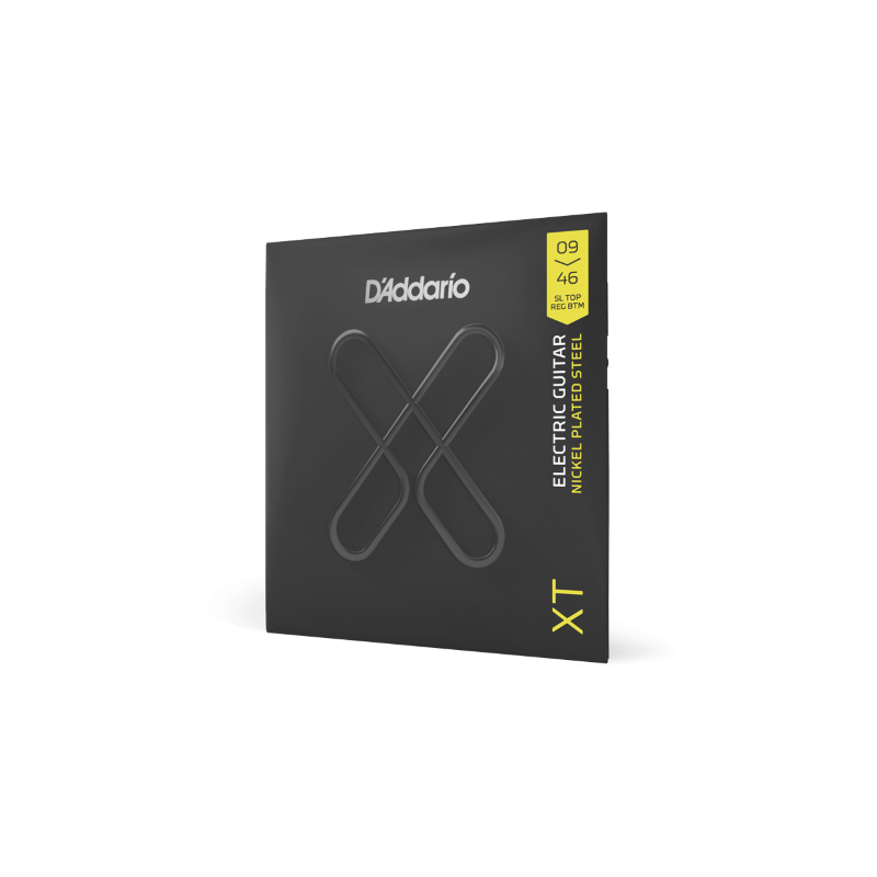 D'ADDARIO XTE0946 D'Addario XT Electric Nickel Plated Steel, Super Light Top/Regular Bottom, 09-46