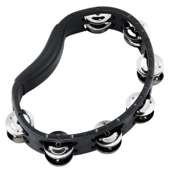 MEINL HTMT1BK tambourin meinl abs demi-lune noir