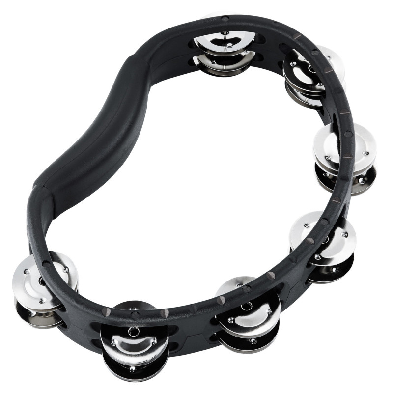 MEINL HTMT1BK tambourin meinl abs demi-lune noir