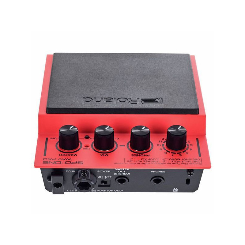 ROLAND SPD-1W spd::one wav pad - 4gb internal memory avec separate stereo outputs pour  main output and headphones