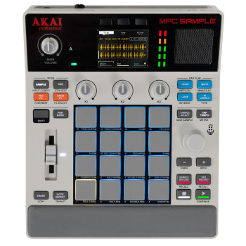 AKAI MPC SAMPLE Sampleur, séquenceur et processeur d'effets nomade autonome sur batterie
