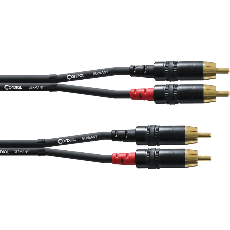 CORDIAL CFU3CC câble audio double rca 3 m