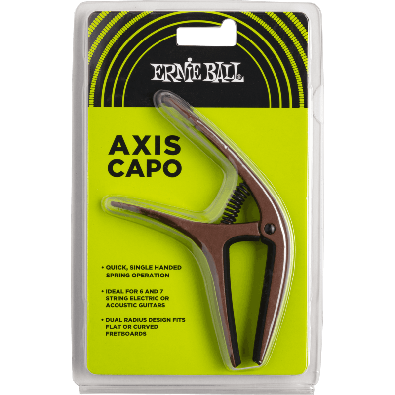 ERNIE BALL 9602 capodastre axis bronze