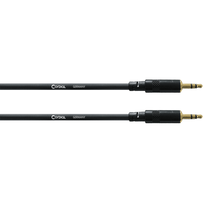 CORDIAL CFS3WW câble audio stéréo minijack 3 m