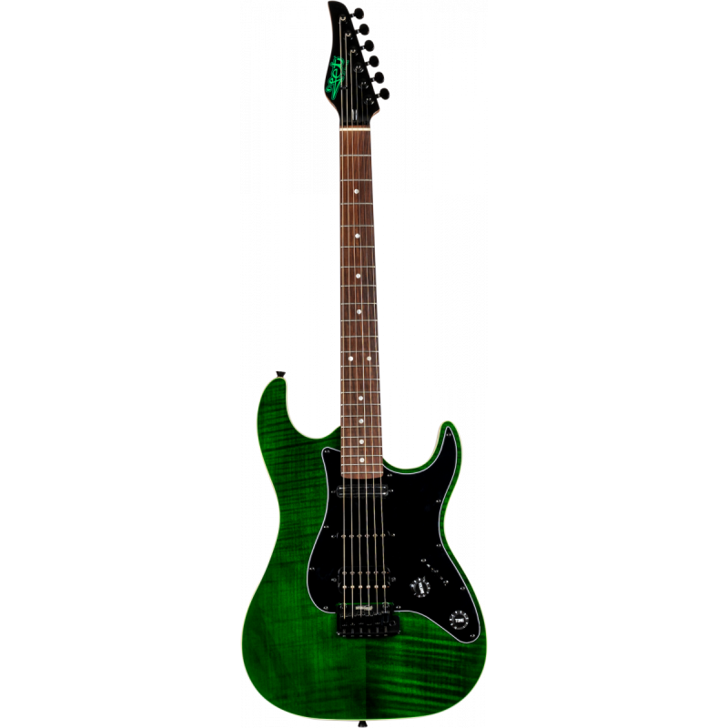 JET GUITARS JS 450 Transparent Green