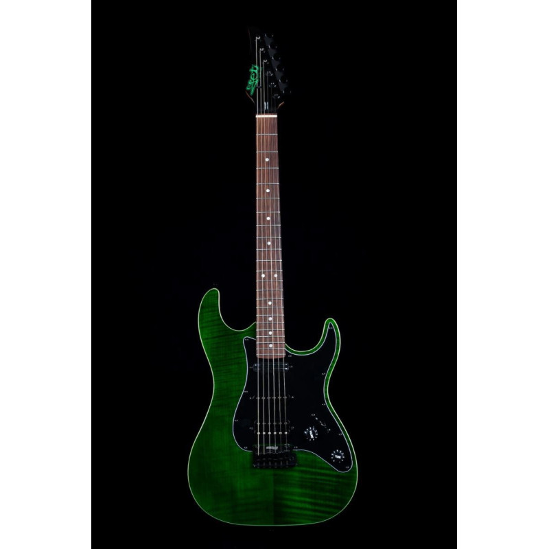 JET GUITARS JS 450 Transparent Green