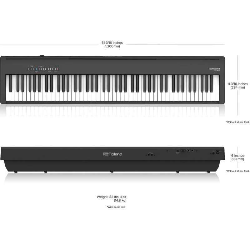 ROLAND FP-30X-BK