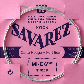 SAVAREZ 526R mi-6 rouge filee m/ar