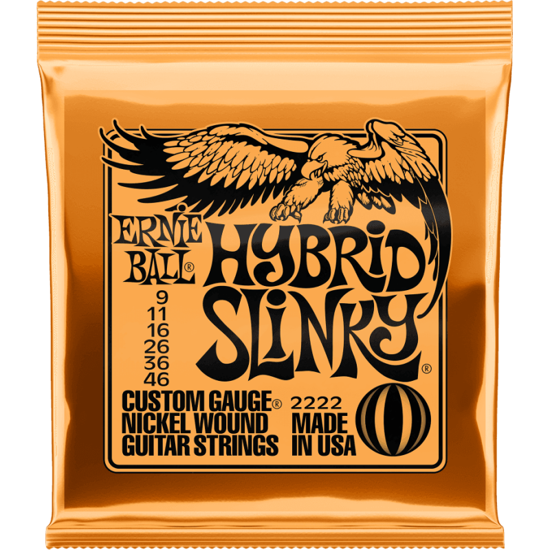 ERNIE BALL 2222 hybrid slinky 9-46