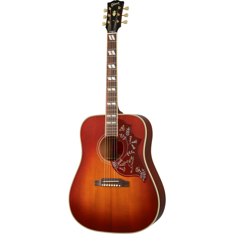 GIBSON 1960 Hummingbird Fixed Bridge Heritage Cherry Sunburst