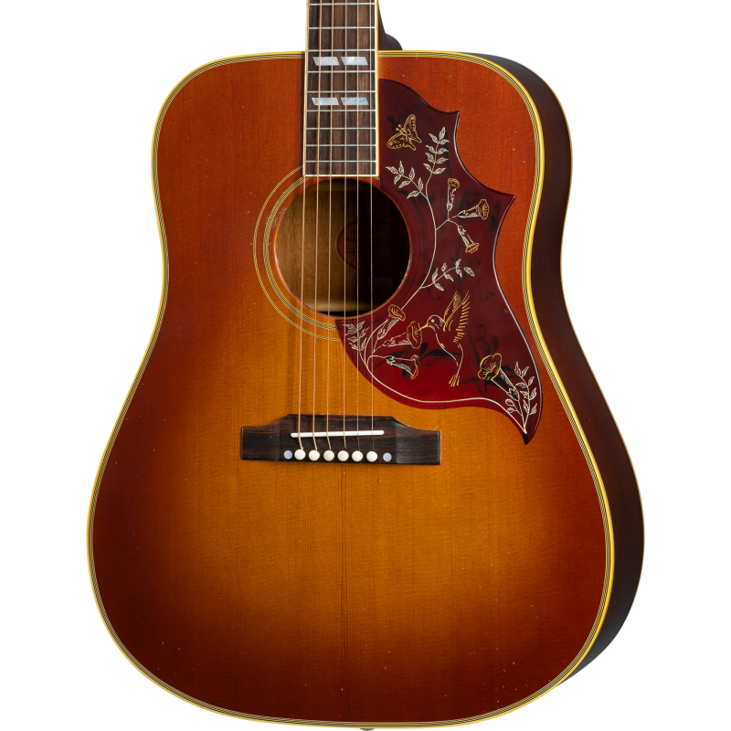 GIBSON 1960 Hummingbird Light Aged Heritage Cherry Sunburst