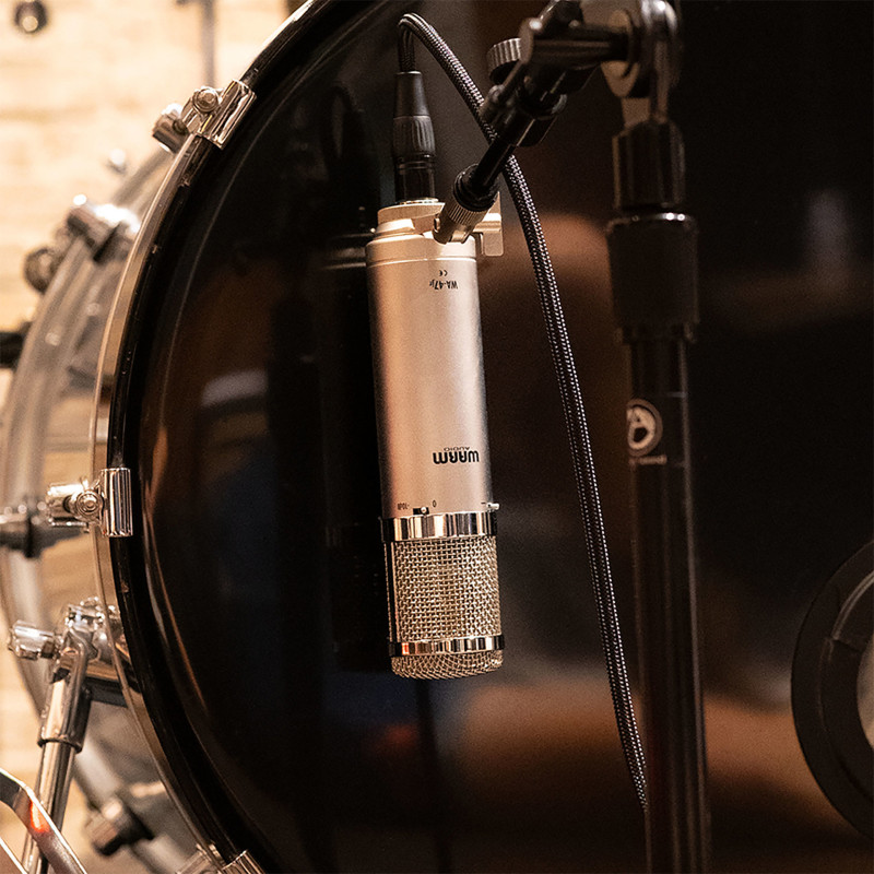 WARM AUDIO WA-47jr Microphone statique large membrane à FET