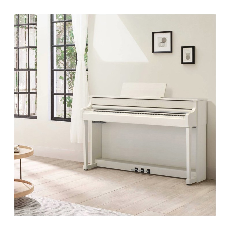 YAMAHA CLP845 WH blanc mat piano numerique clavinova