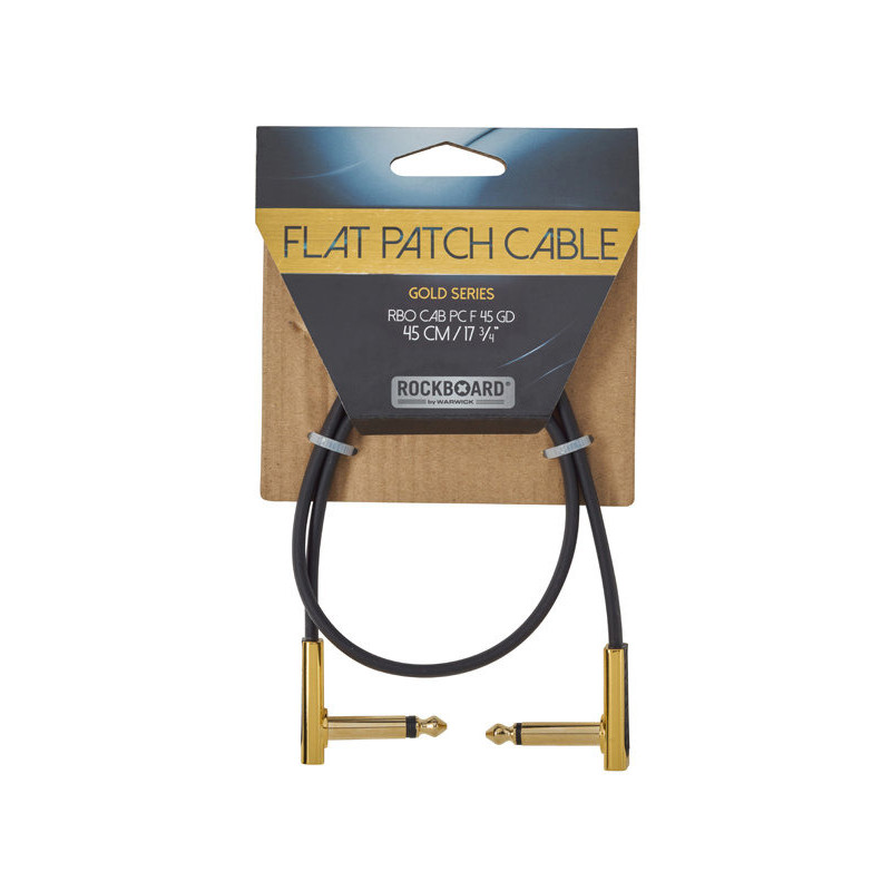 ROCKBOARD CAB-PC-F-45-GD Patch plat 45 cm Gold