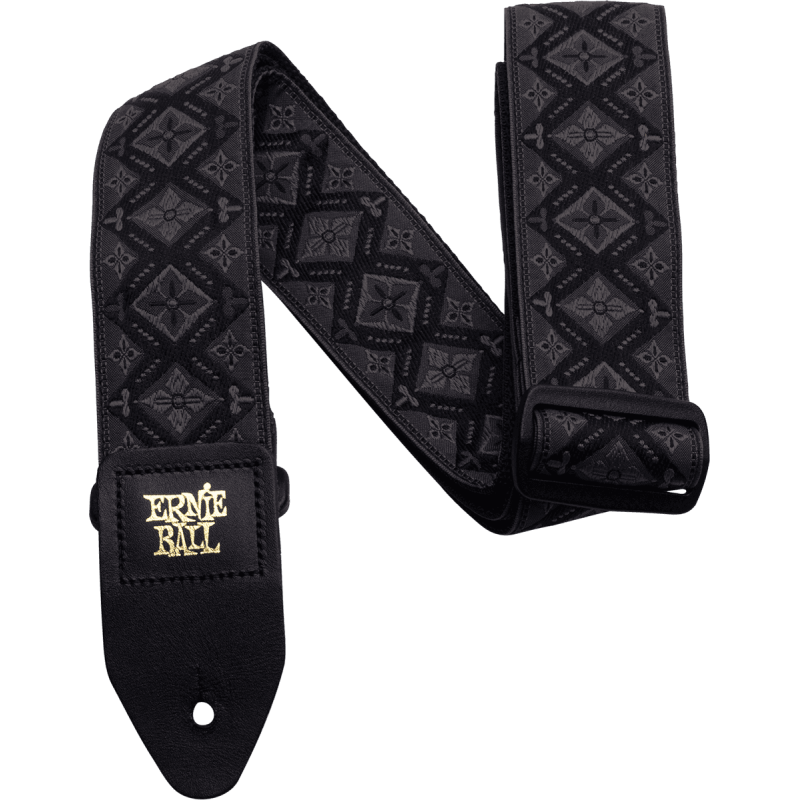 ERNIE BALL 4093 sangle jacquard regal black
