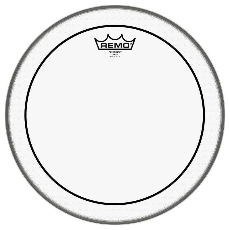 REMO PS-0313-00 peau pinstripe transparente 13 pour tom/ caisse claire