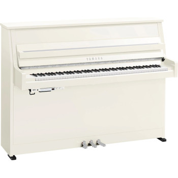 YAMAHA B10 TC3 PWHC blanc laqué chrome transacoustic TC3