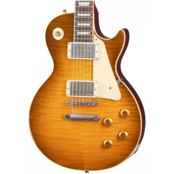 GIBSON 1959 Les Paul Standard Reissue Heavy Aged Golden Poppy Burst