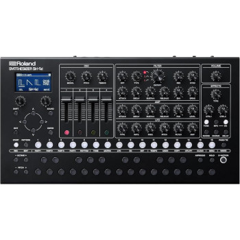 ROLAND SH-4D desktop synthesizer avec 11 osc models multimbral pattern sequencer