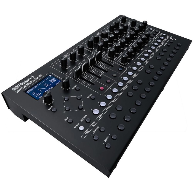 ROLAND SH-4D desktop synthesizer avec 11 osc models multimbral pattern sequencer
