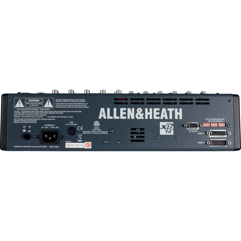 ALLEN & HEATH XB-14-2 console analogique broadcast xb-14-2