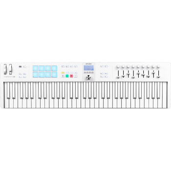 ARTURIA ESSENTIAL3-61-ALP clavier maitre essential 3 61 alpine white