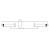 CORDIAL CFU3PP câble audio double jack mono 3 m