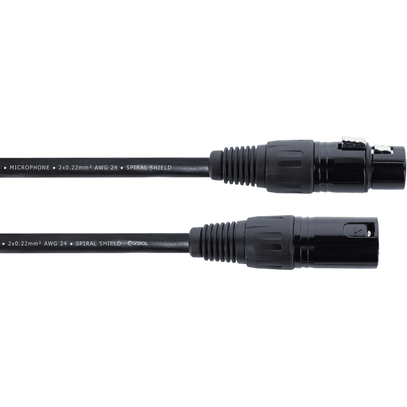 CORDIAL EM6FM câble micro xlr 6 m