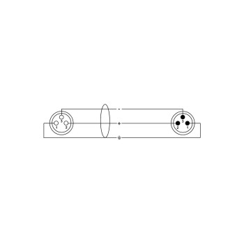 CORDIAL EM6FM câble micro xlr 6 m