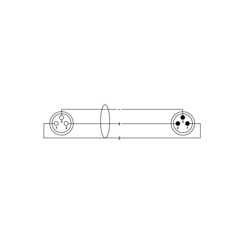 CORDIAL EM6FM câble micro xlr 6 m