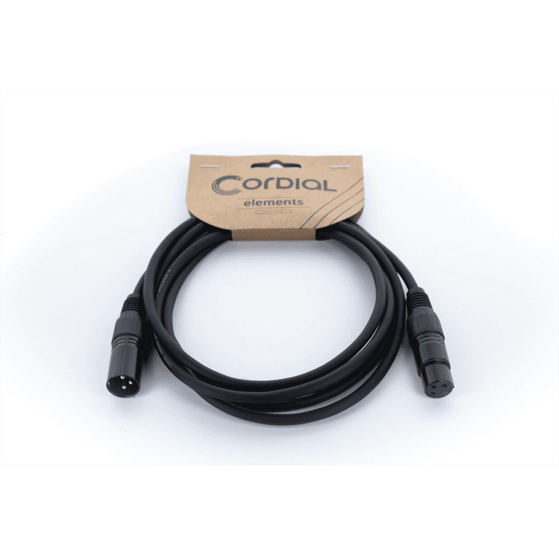 CORDIAL EM6FM câble micro xlr 6 m