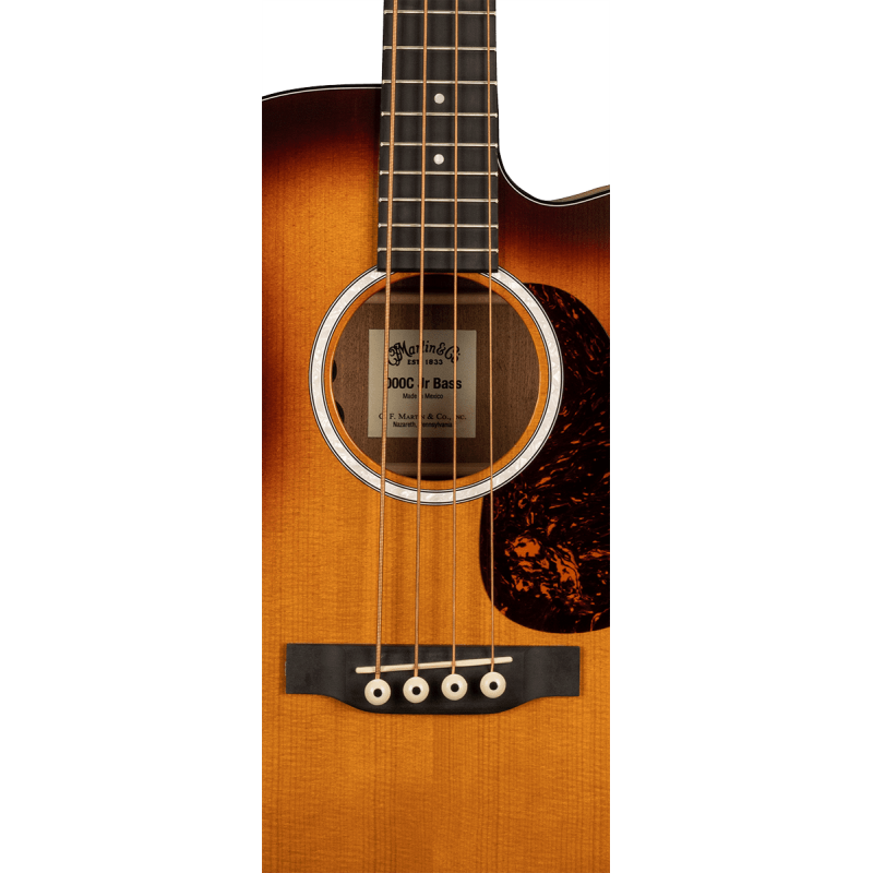 MARTIN 000CJR-10E-BASS-BURST 000c junior bass burst