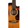 MARTIN 000CJR-10E-BASS-BURST 000c junior bass burst