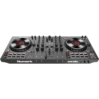 NUMARK NS4FX contrôleur dj avancé 4 voies 2 jogs écrans carte son