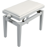 QUIKLOK PB100WHS banquette deluxe en bois - blanc mat - assise simili.