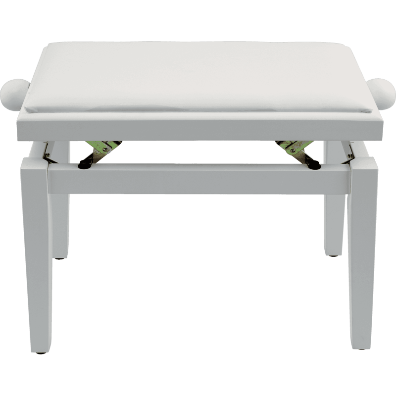 QUIKLOK PB100WHS banquette deluxe en bois - blanc mat - assise simili.