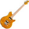 STERLING BY MUSIC MAN AX3FM-TGO-M1 axis flame maple top trans gold