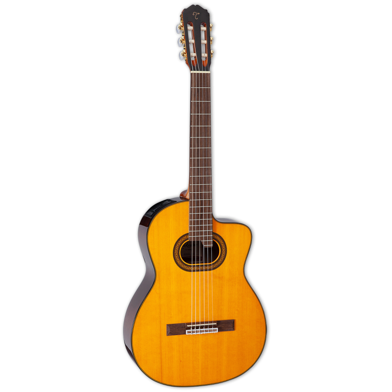 TAKAMINE GC6CENAT guitare classique gc6 cutaway electro natural
