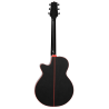 TAKAMINE GF49CE-CB guitare e/a gf49ce-cb cosmic black sparkle