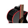 TAKAMINE GF49CE-CB guitare e/a gf49ce-cb cosmic black sparkle