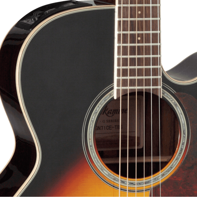 TAKAMINE GN71CEBSB gn71ce-bsb brown sunburst