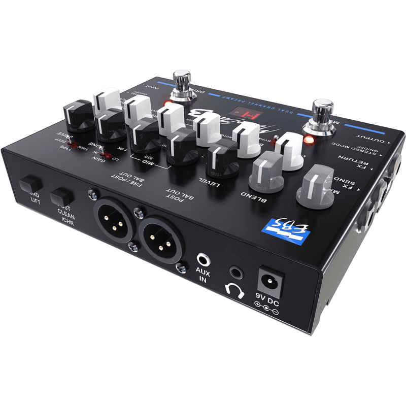 EBS MICROBASS-3 préampli basse professionnel 2 canaux