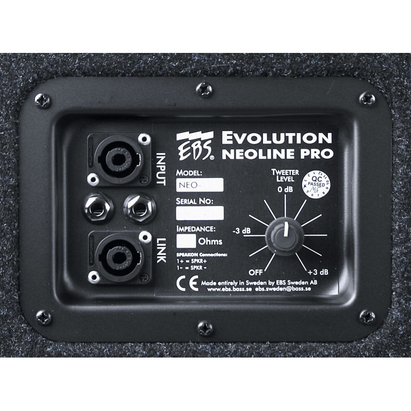 EBS NEO-410 baffle neo line 4 x 10" 4 ohms