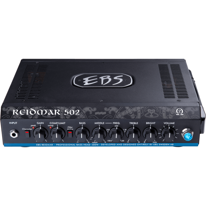 EBS REIDMAR-502 tête d'ampli basse reidmar 500 w 2 ohms