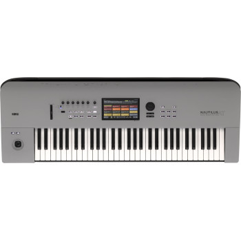 KORG NAUTILUS-61-AT-GR synthetiseur 61 notes aftertouch gris edition limitee