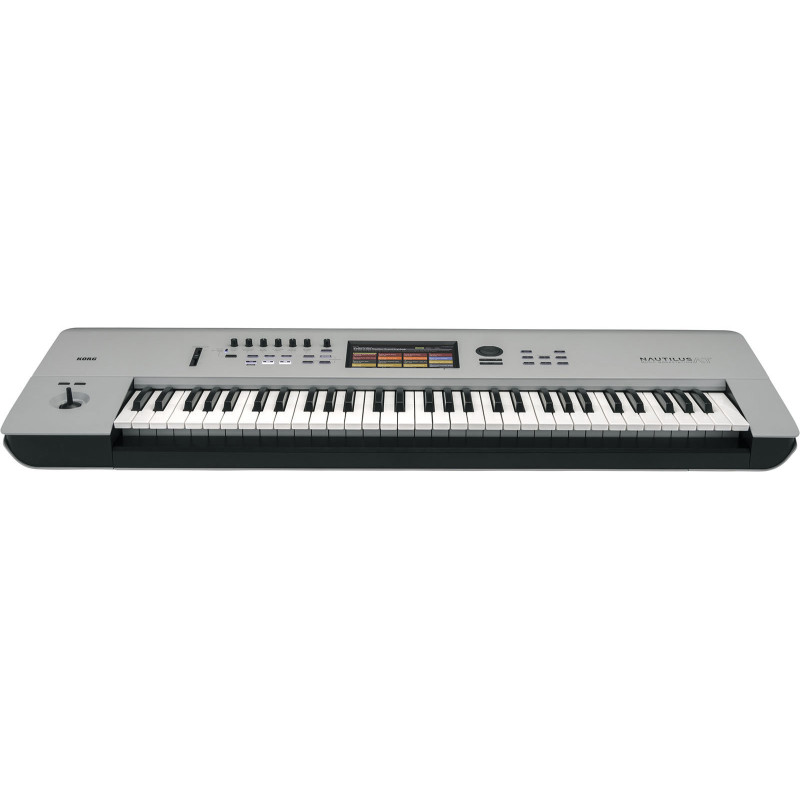 KORG NAUTILUS-61-AT-GR synthetiseur 61 notes aftertouch gris edition limitee