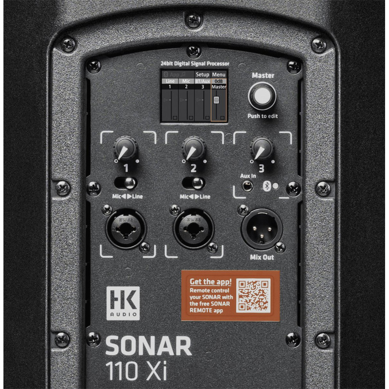 HK AUDIO SONAR-110XI enceinte amplifiée 10" bluetooth