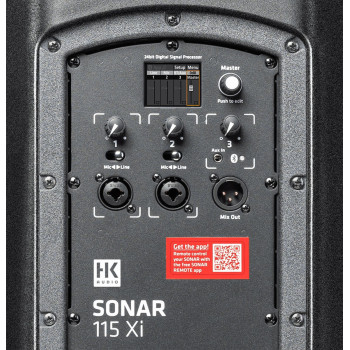 HK AUDIO SONAR-115XI enceinte amplifiée 15" bluetooth