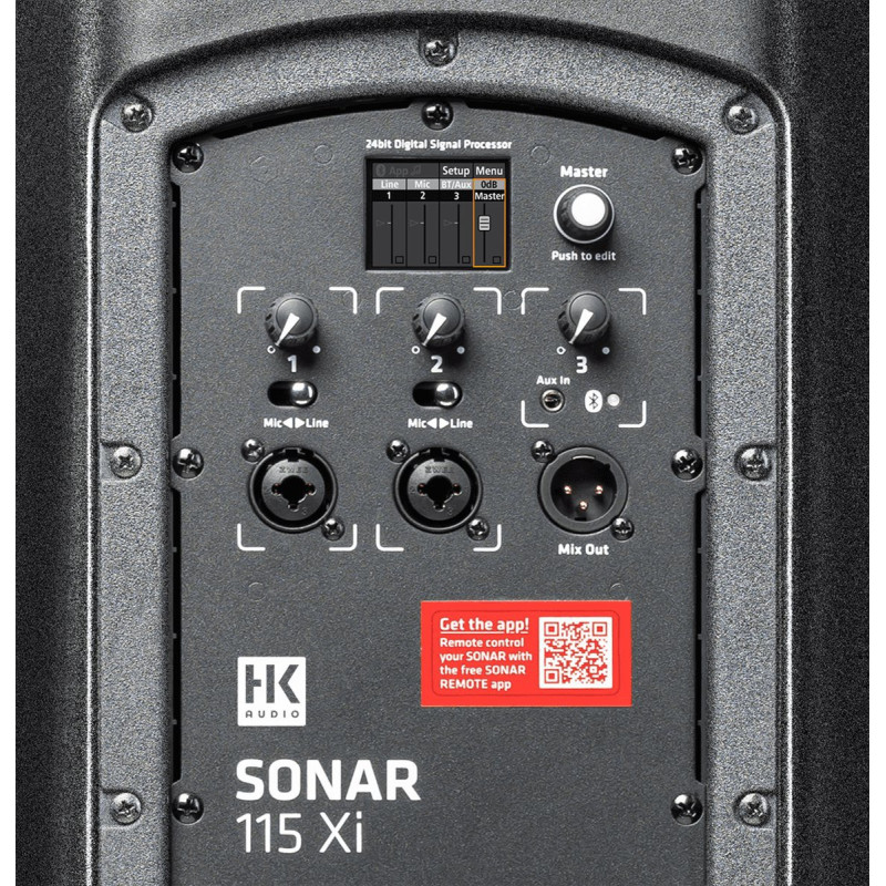 HK AUDIO SONAR-115XI enceinte amplifiée 15" bluetooth