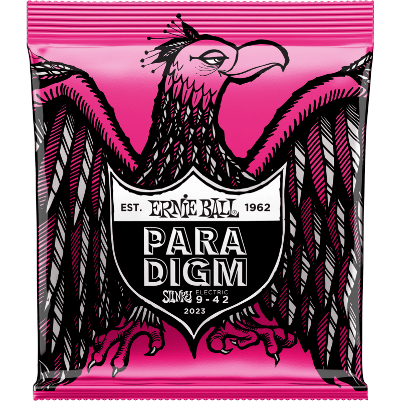 ERNIE BALL 2023 paradigm super slinky 9-42